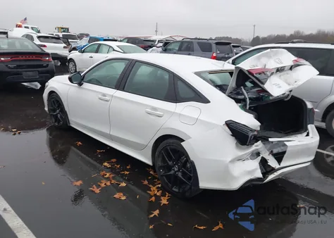 2025 Honda Civic Sport из США, поврежденный, VIN 2HGFE2F54SH517442